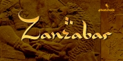 Zanzabar font download