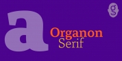 Organon Serif font download
