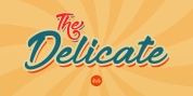 The Delicate font download