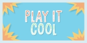 Play it cool font download