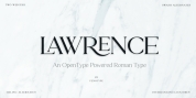 Lawrence font download
