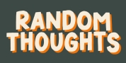 Random Thoughts font download