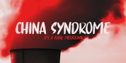 China Syndrome font download