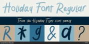 Holiday Font font download