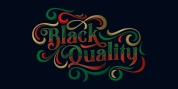 Black Quality font download