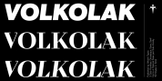 Volkolak font download