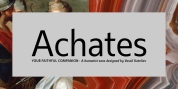 Achates font download