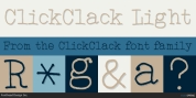 ClickClack font download