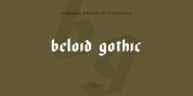 Beloid Gothic font download