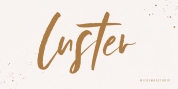 luster font download