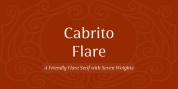 Cabrito Flare font download