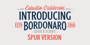 Bordonaro Spur font download