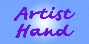 Artist Hand font download