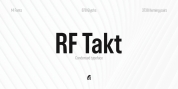 RF Takt font download