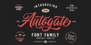 Autogate font download