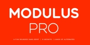 Modulus Pro font download