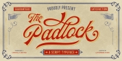 The Padlock font download