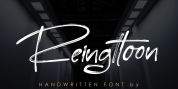 Reingttoon font download