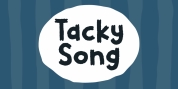 Tacky Song font download