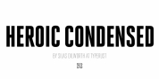 Heroic Condensed font download