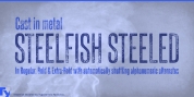 Steelfish Steeled font download