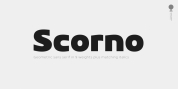 Scorno font download