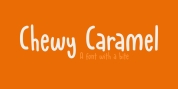 Chewy Caramel font download