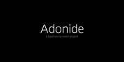 Adonide font download