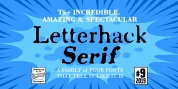 Letterhack Serif font download