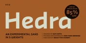 Hedra font download