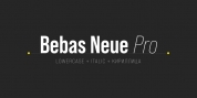 Bebas Neue Pro font download