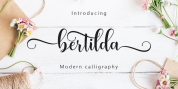 Bertilda Script font download
