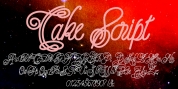 Cake Script font download