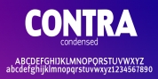 Contra Condensed font download