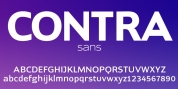 Contra Sans font download
