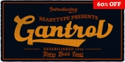 Gantrol font download