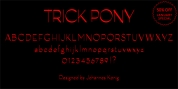 Trick Pony font download
