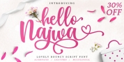 Hello Najwa font download