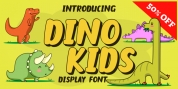 Dino Kids font download
