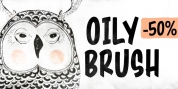 Oily Brush font download