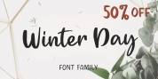 Winter Day font download