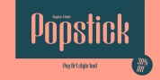Popstick font download
