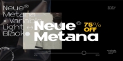 Neue Metana font download