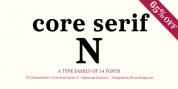 Core Serif N font download