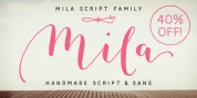 Mila Script Pro font download