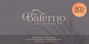 Balerno Serif font download