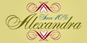 Alexandra Script font download
