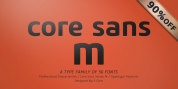 Core Sans M font download