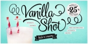 Vanilla Shot font download