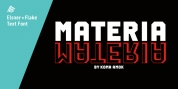 Materia Pro font download